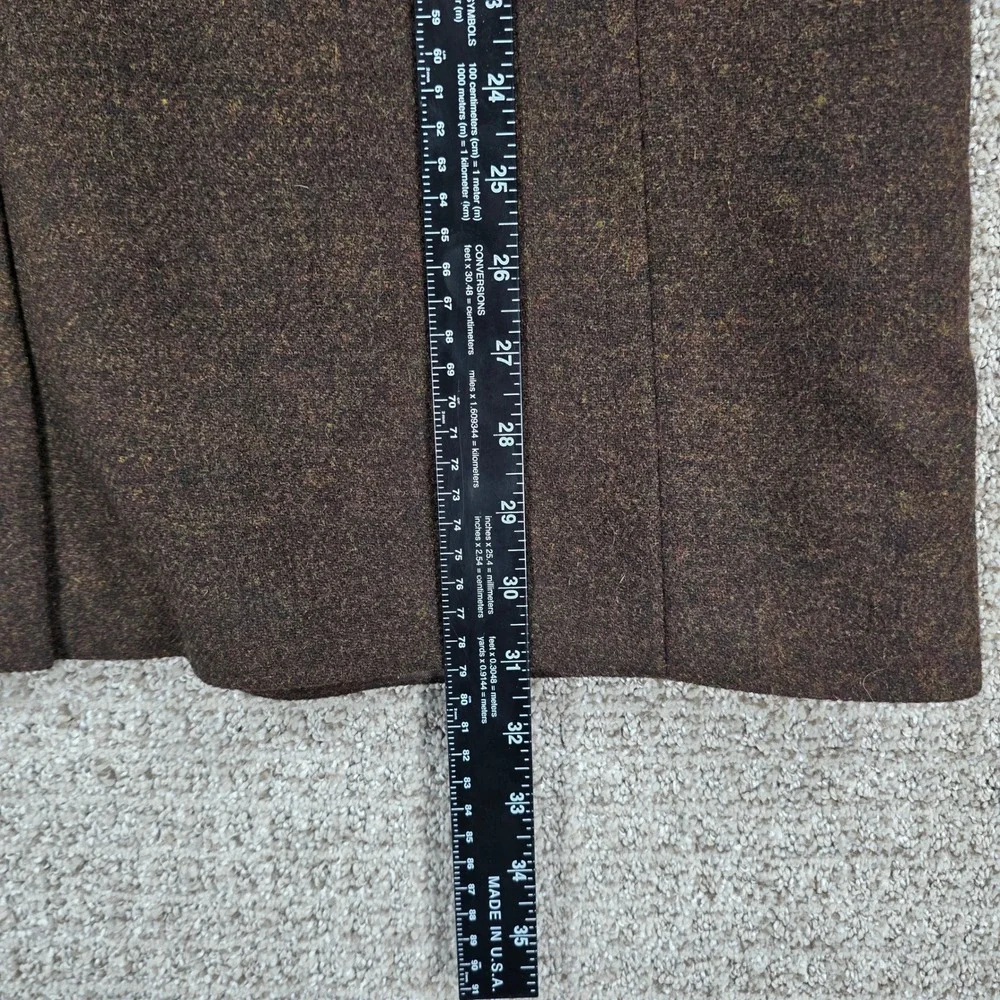 Burberry London Mens 43R Brown Wool Tweed Two Button Blazer Sport Coat Jacket
